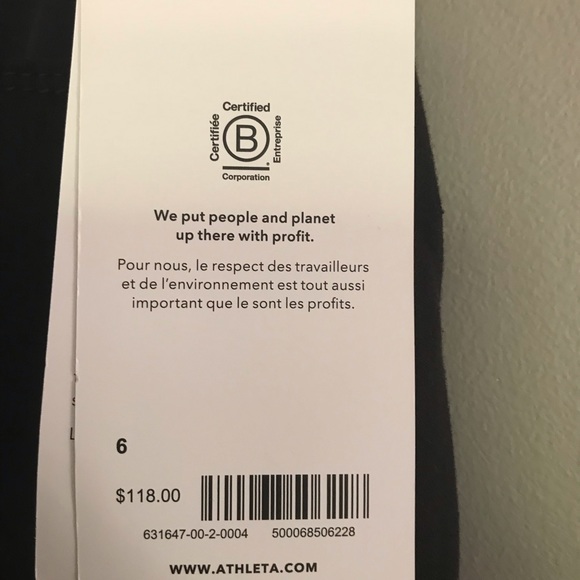 NWT Athleta Flex Ultra Skinny Black Denim Jean 6 - Picture 7 of 8